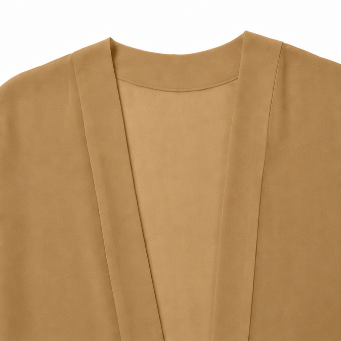 Esme Chiffon Open Cardigan, close-up detail