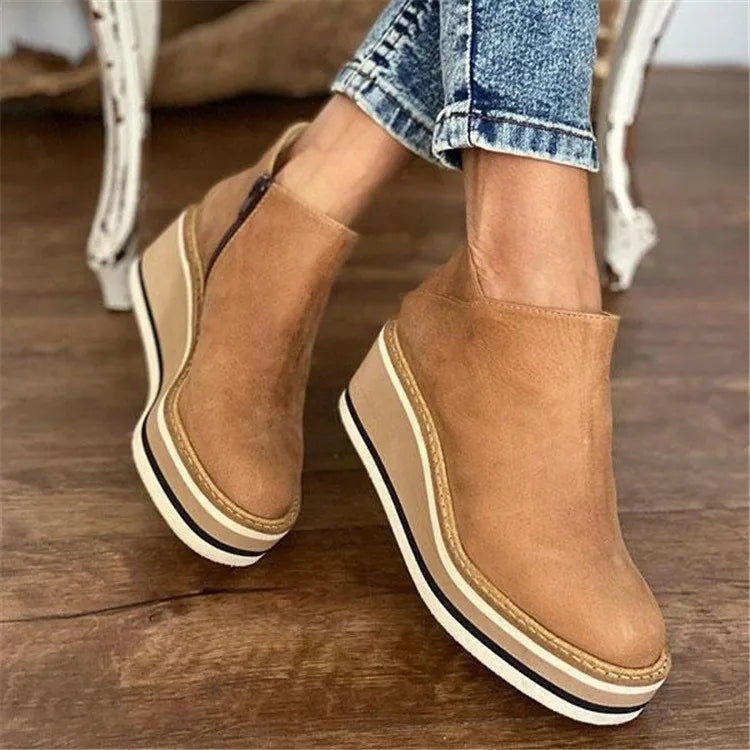 Petra Waterproof Ankle Boots, front view