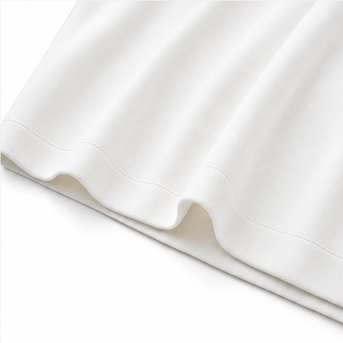 Anneliese Pearl-Sleeve Midi Dress, close-up detail 4
