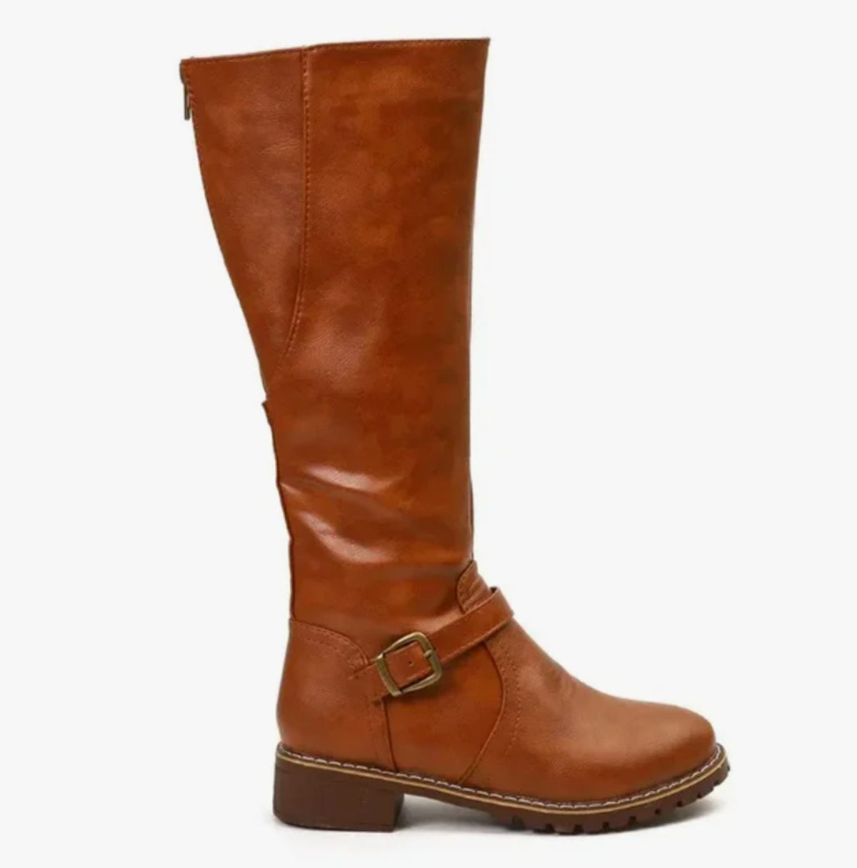 Cosima Grained Riding Boots, product photo