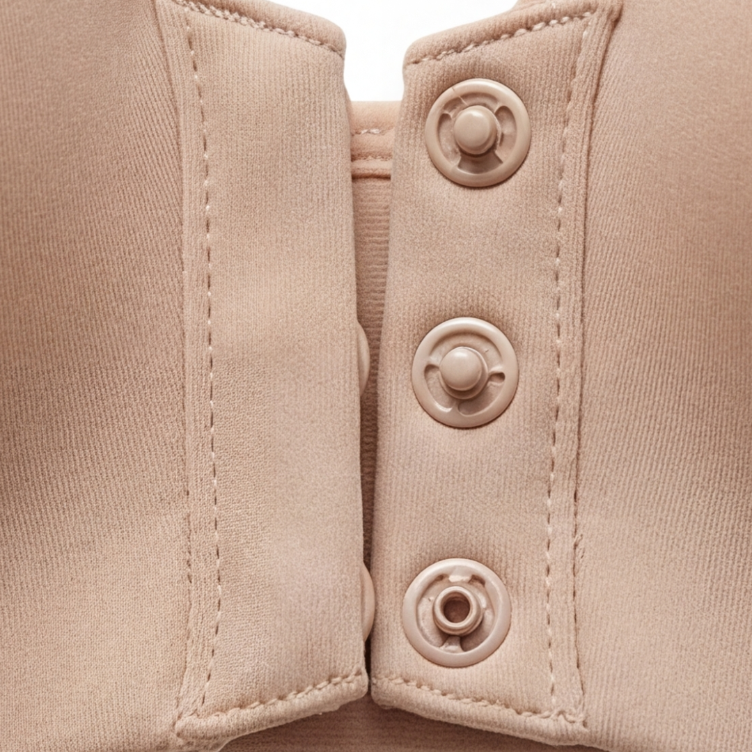 Odette Front-Snap Lace Bra, close-up detail 4