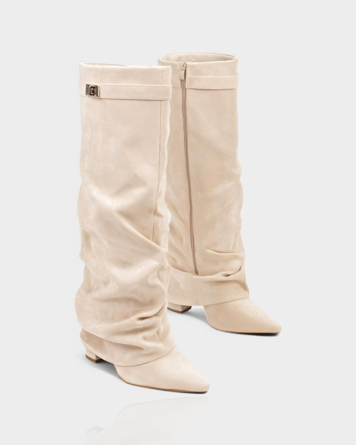 Tamsin Fold-Over Knee Boots, product photo 2